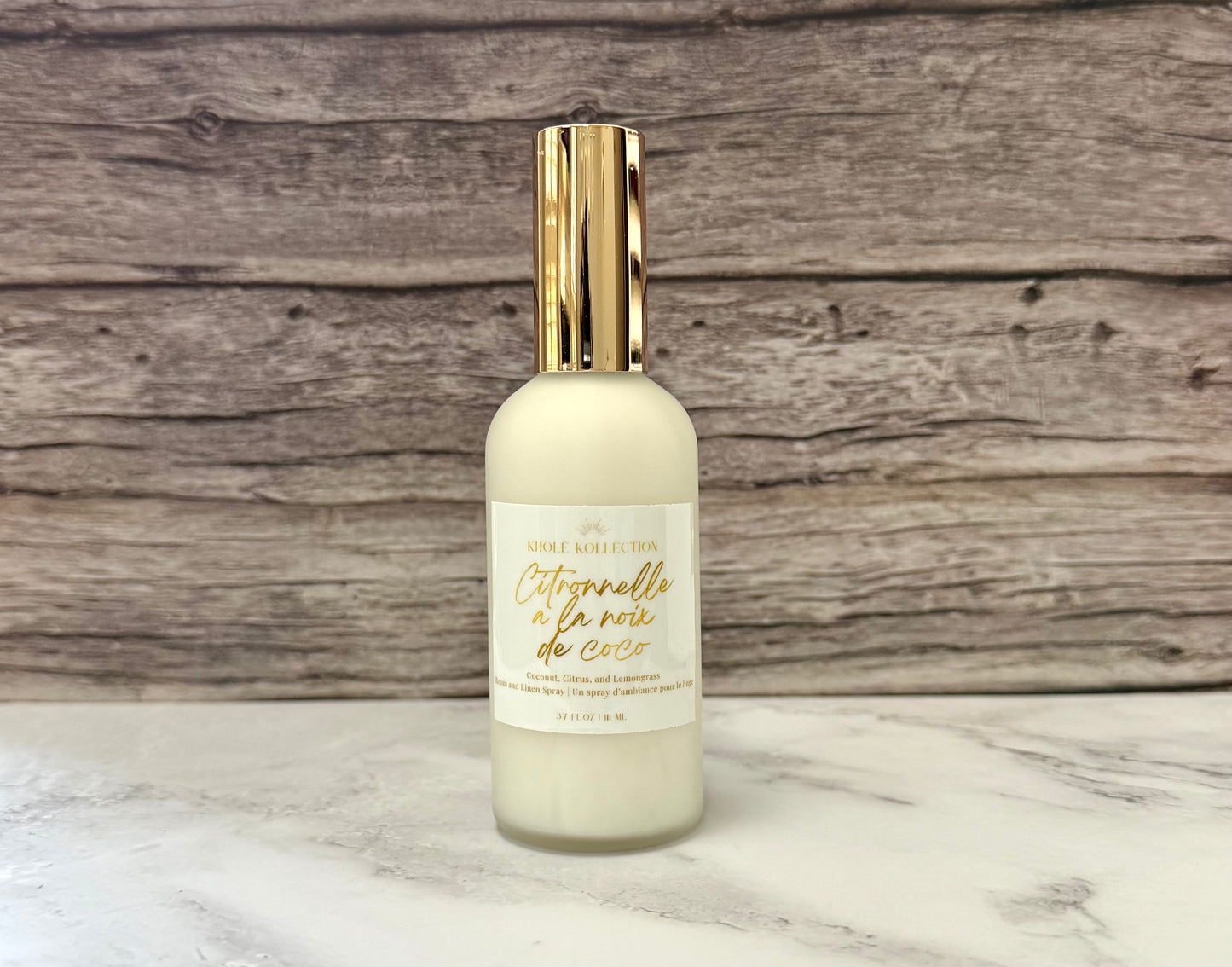 Citronelle à la noix de coco Room & Linen Spray