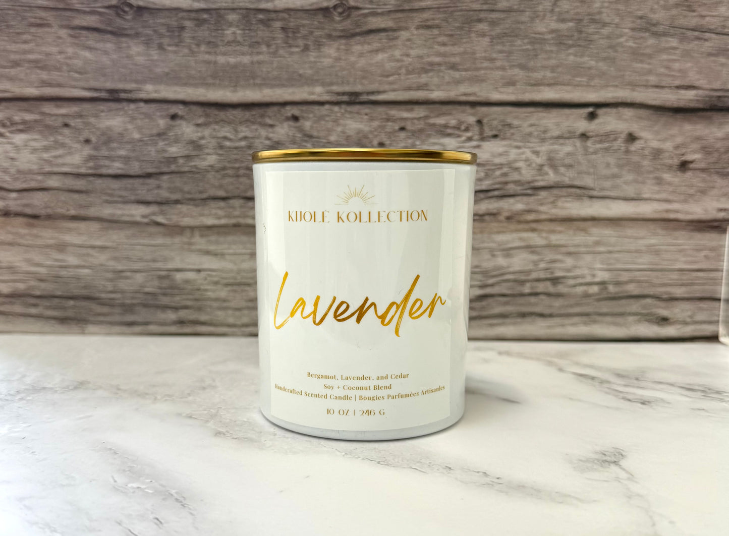 Lavender Candle
